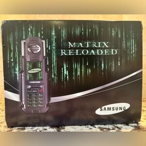 Authentic Matrix Reloaded Samsung MTXMP190 Movie Prop Sealed Large Display Rare